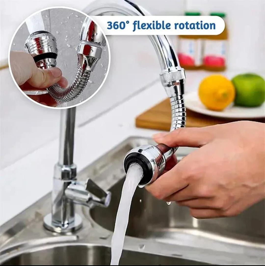 360 Degree Long Faucet | Tap Shower Anti-Splash Faucet | Rotatable Shower Faucet For Kitchen