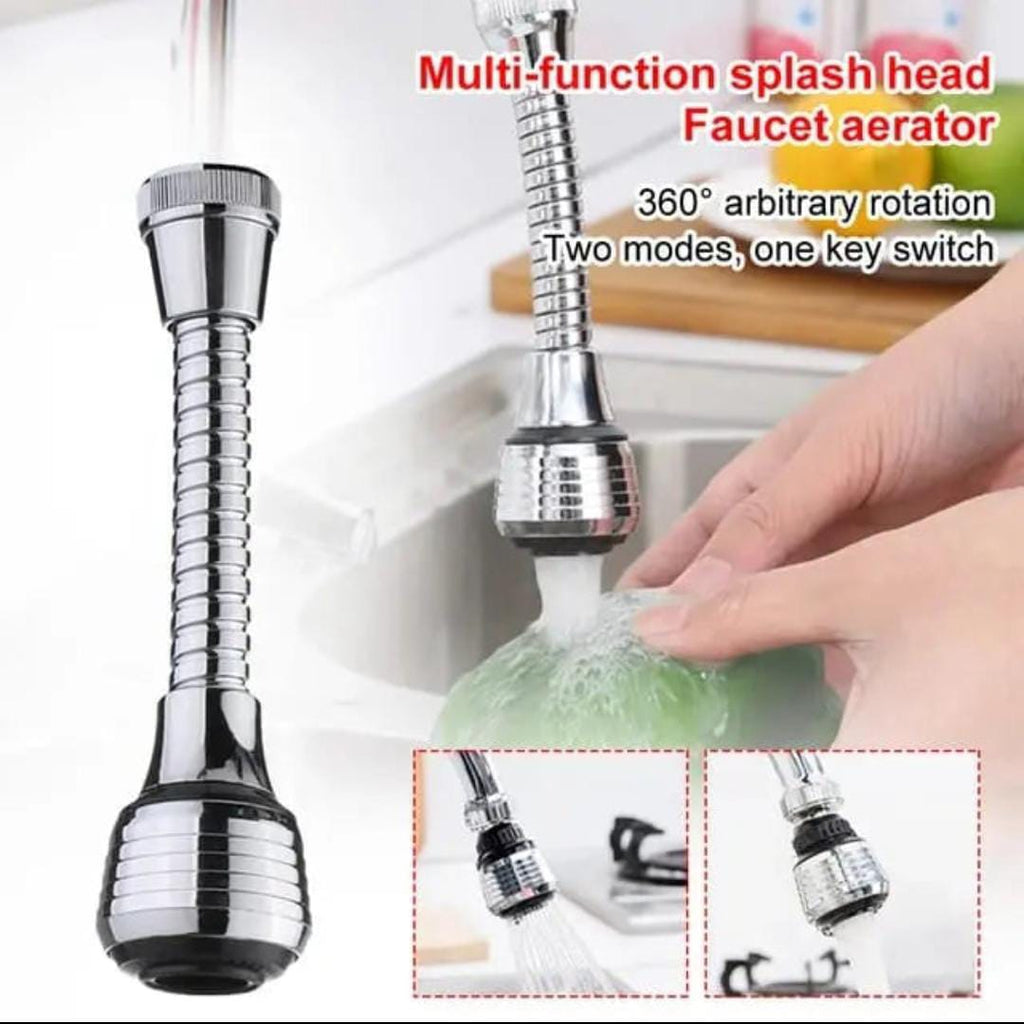 360 Degree Long Faucet | Tap Shower Anti-Splash Faucet | Rotatable Shower Faucet For Kitchen