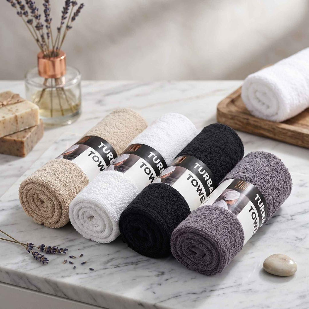 Premium Turban Towel - Random Color
